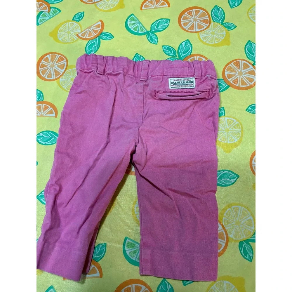 Ralph Lauren Chino Pants Toddler 2T Pink‎